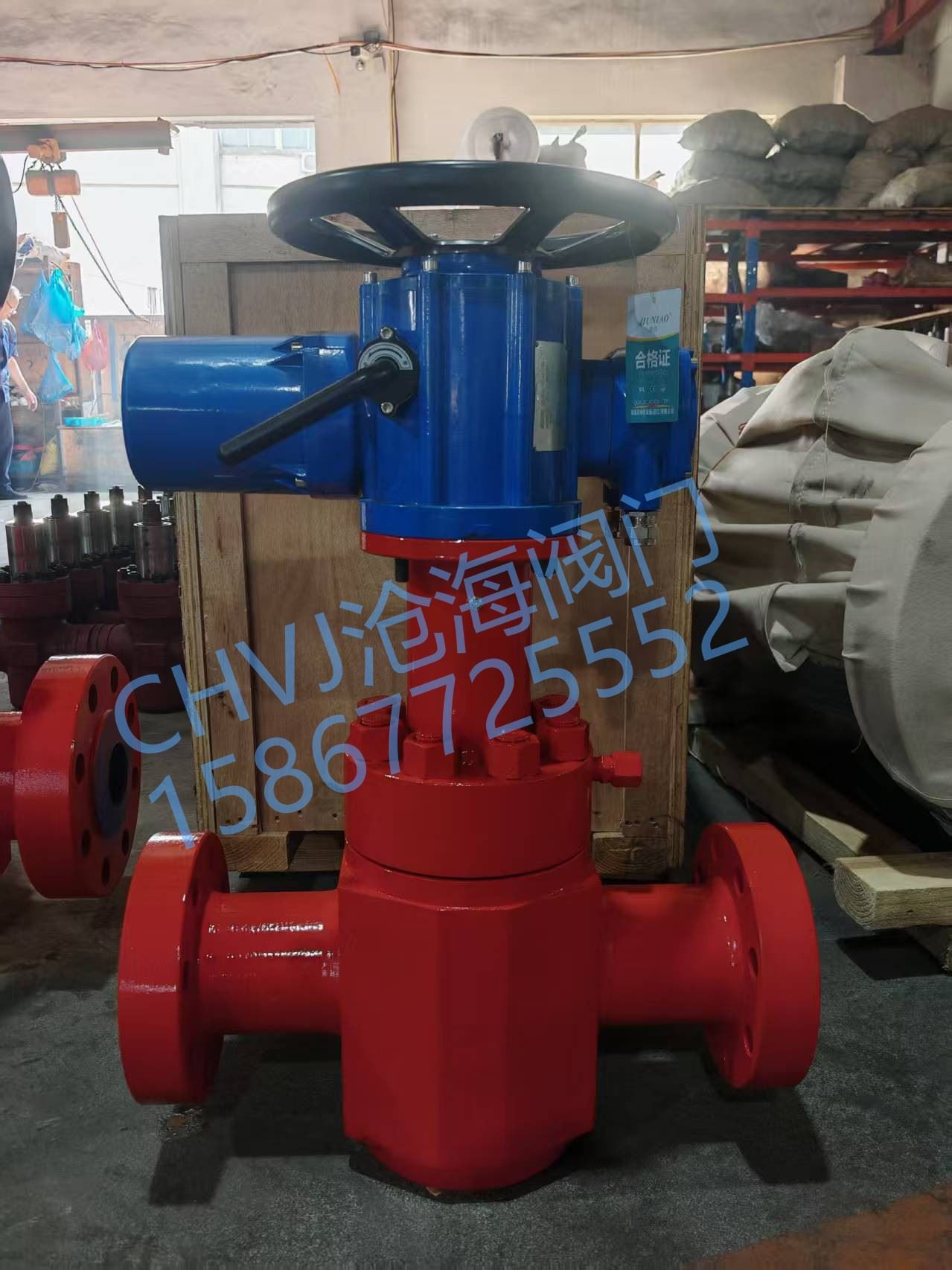 PFFD105/78防爆電動井口平板閥